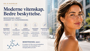 Bemotrizinol – UV-filteret i Skinvisibles solkrem som nylig ble godkjent i USA